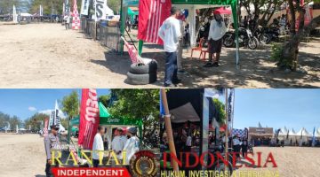 Atensi Pengamanan Even Intaran Sunday Market X SMS Fest 2025 di Pantai Mertasari