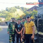 Polsek Dawan Amankan Kegiatan Jalan Santai Siswa SMA Negeri 1 Dawan
